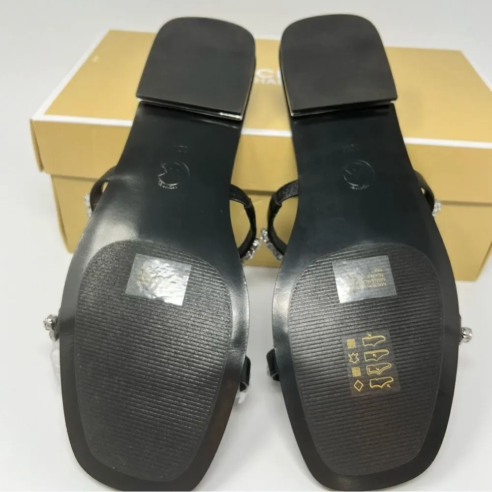 Michael Kors Jessa Embellished Sandal Size 10